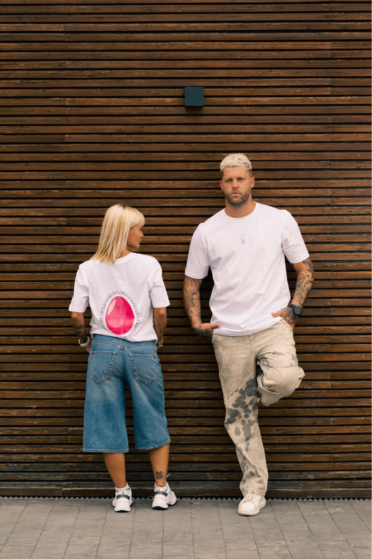 CAMISETA HUEVO BLANCA