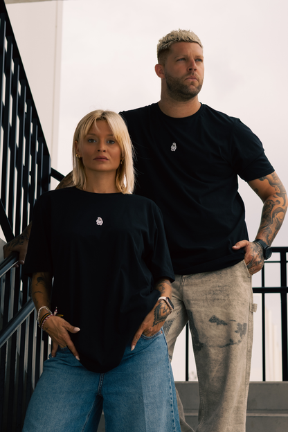 CAMISETA HUEVO NEGRA