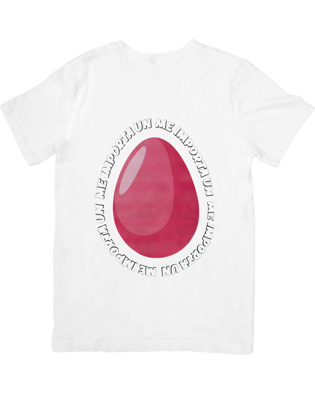 CAMISETA HUEVO BLANCA