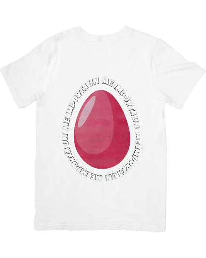 CAMISETA HUEVO BLANCA