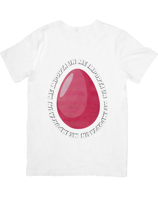 CAMISETA HUEVO BLANCA