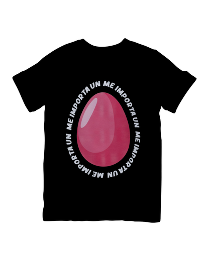 CAMISETA HUEVO NEGRA