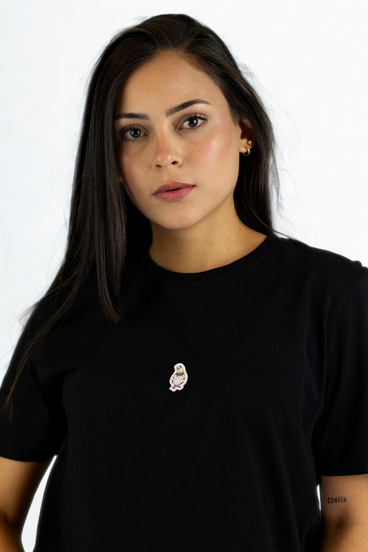 CAMISETA BÁSICA NEGRA